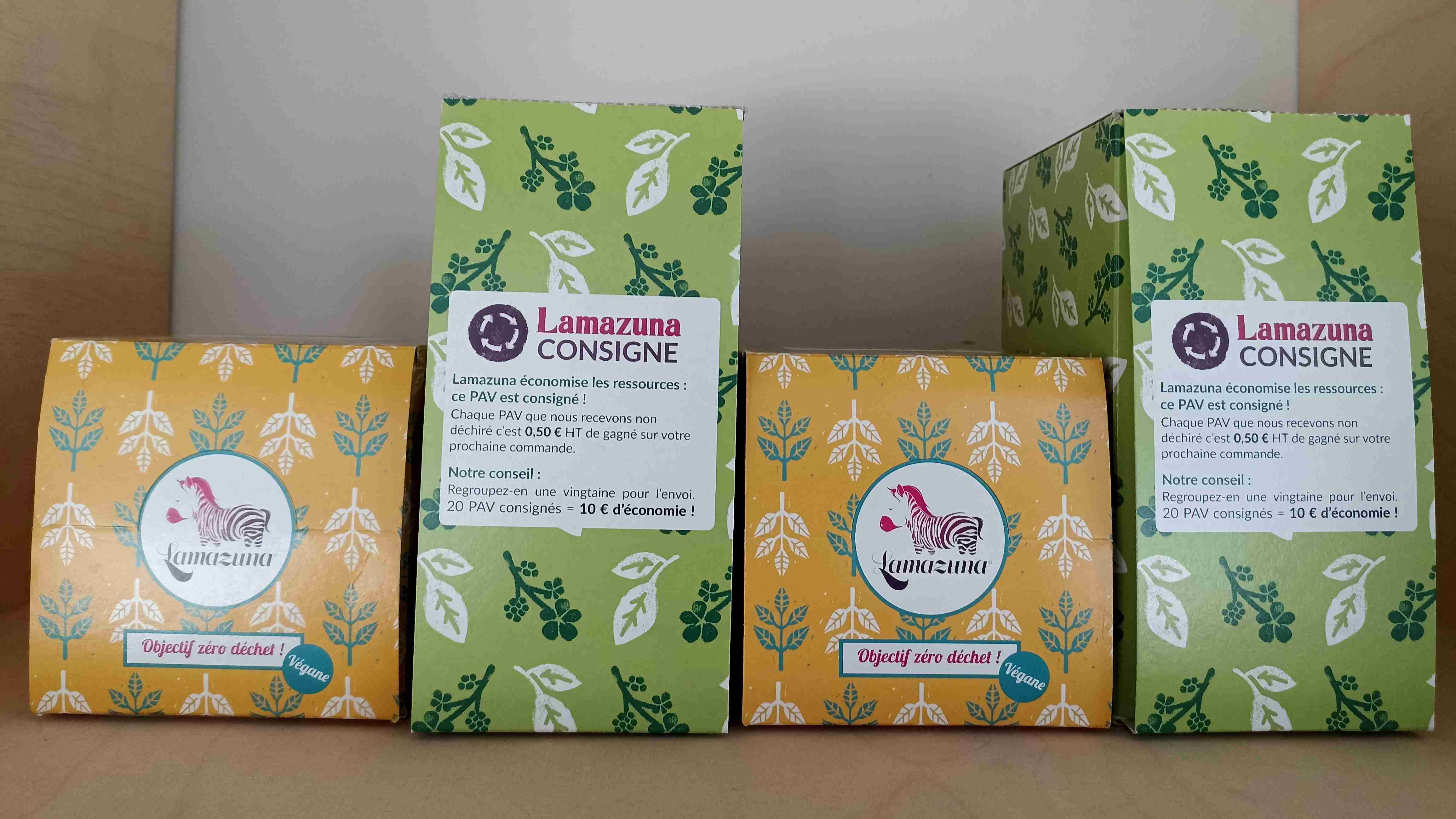 Lamazuna : réutilisation des emballages de livraison