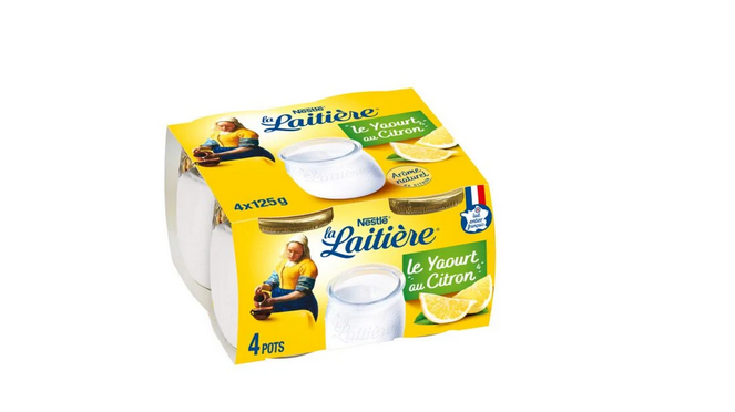 Rappel produits : yaourts La Laitière vanille et citron