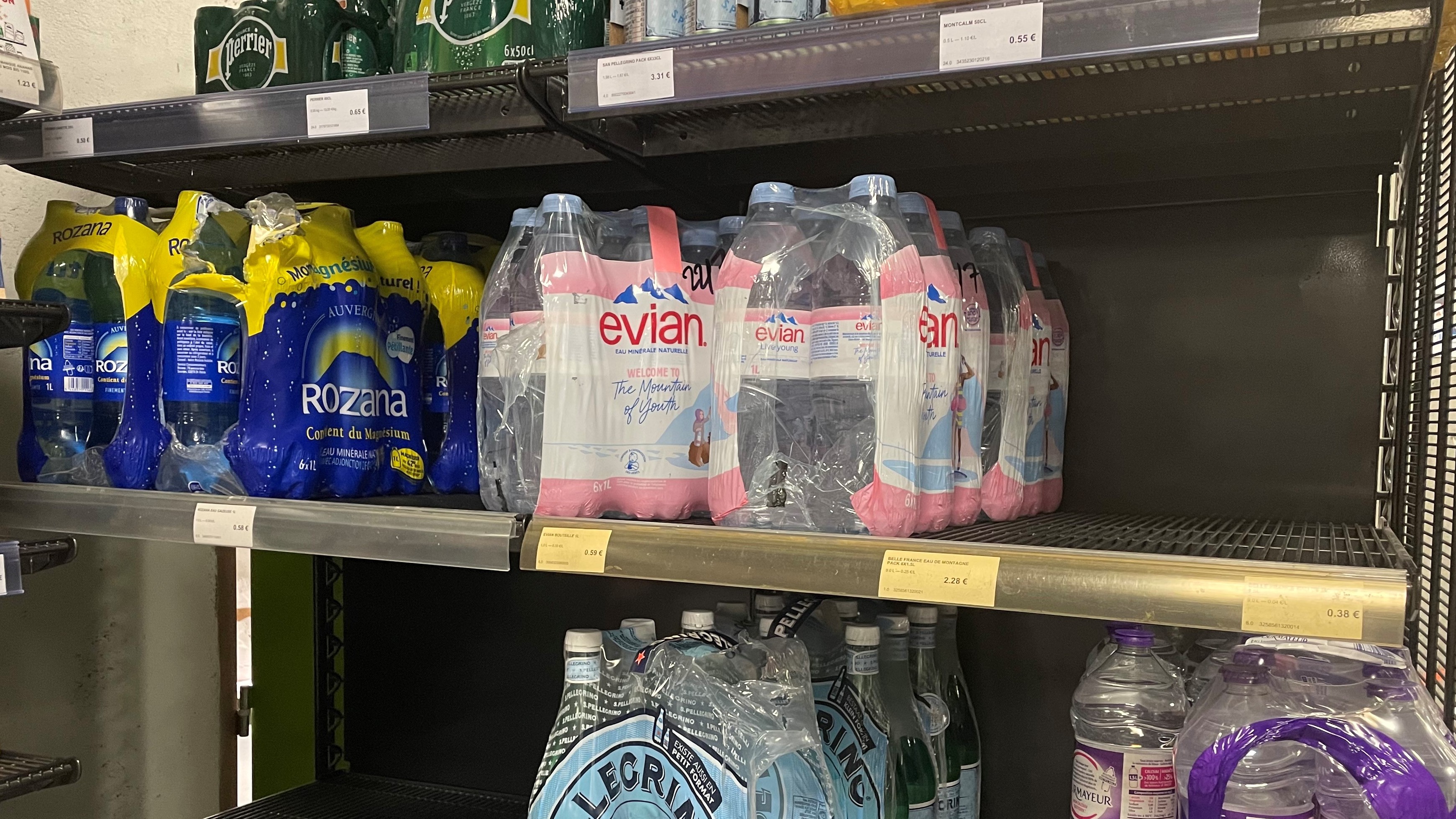 Des ruptures à prévoir sur les eaux en bouteille