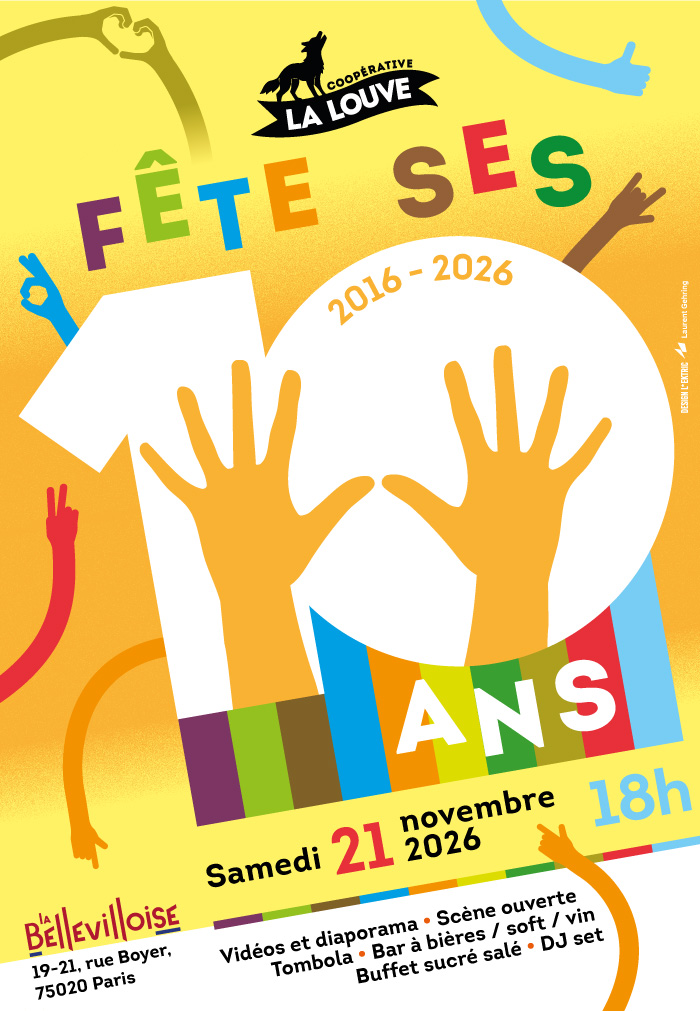 fête anniversaire 10 ans La Bellevilloise