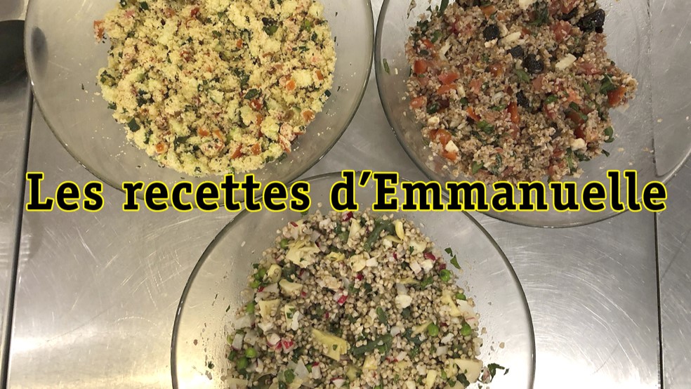 Les recettes italiennes et bretonnes revues par notre cheffe cuisto, Emmanuelle